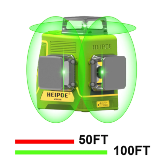 Nivel Laser Profesional 16 Líneas Huepar 4D – 4×360° – Con Bluotooth +  Control - NimportecP